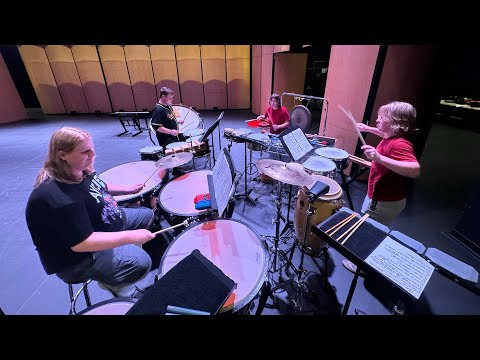 Mesa Community College Percussion Concert Preview. May 1, 2024 at the MCC Performing Arts Center.