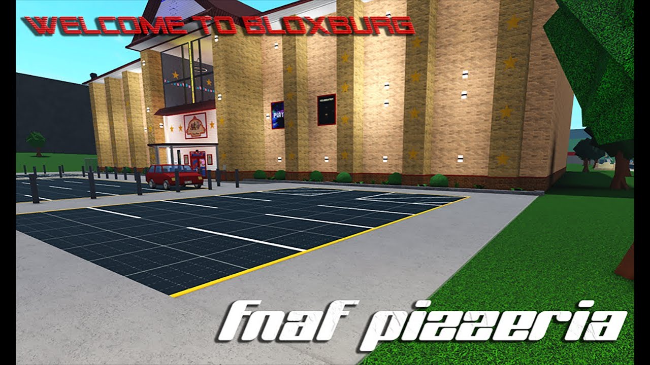 Bloxburg Pizza Place Build