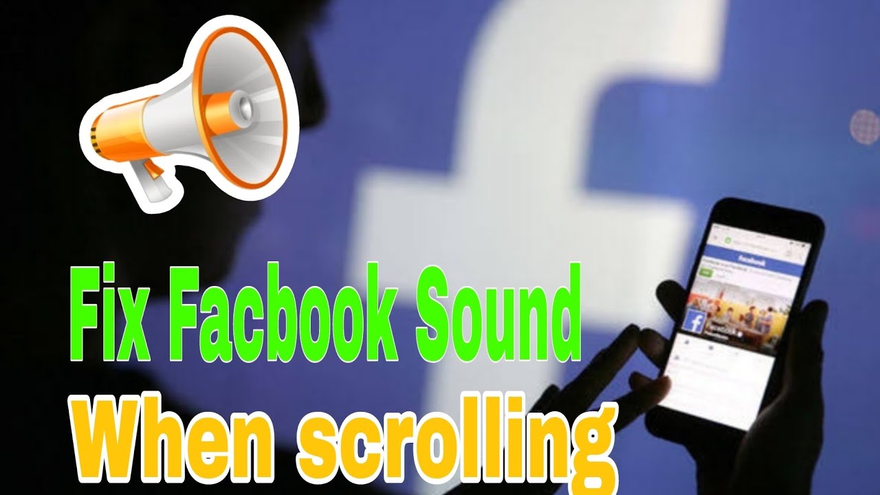 HOW TO TURN OFF FACEBOOK SOUND WHEN SCROLLING IPHONE & ANDROID (2024 ...