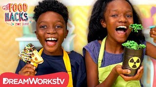 Toxic Mac & Cheese + More Babysitting Hacks! | FOOD HACKS FOR KIDS