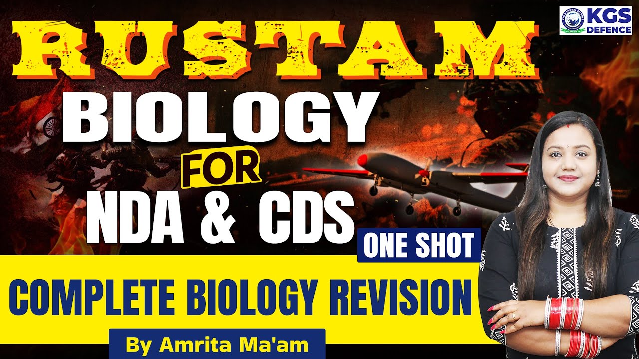 Complete Biology Revision || Biology for NDA & CDS | RUSTAM Series | By ...