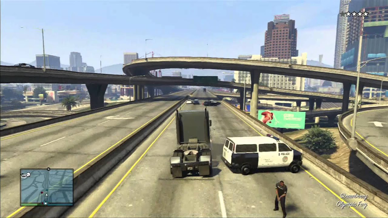 GTA 5 - BIG RIG DESTRUCTION PART 1 - YouTube