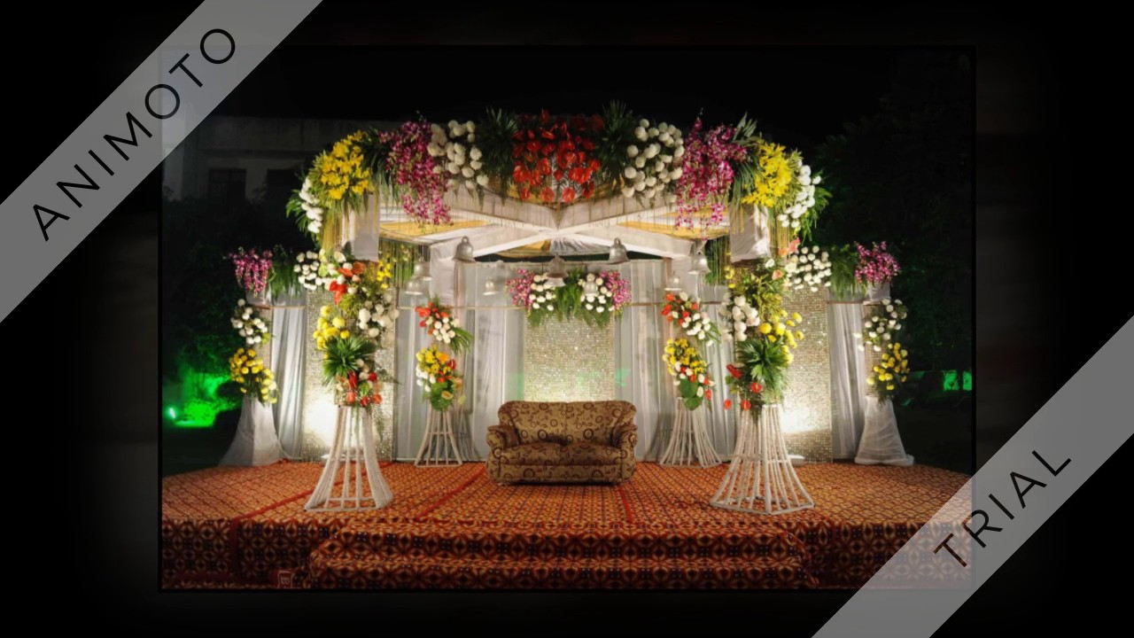 Best 10 Ideas For Indian Marriage Stage Decorations YouTube