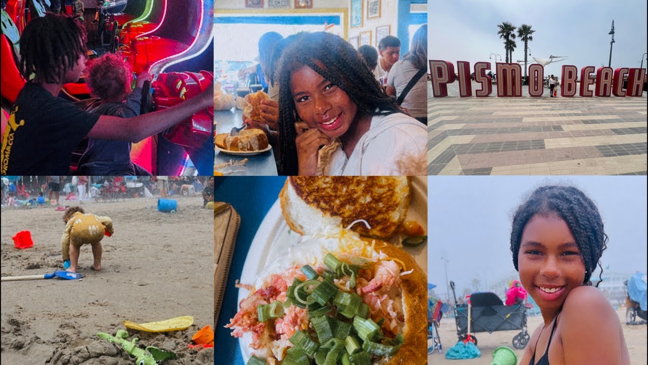 Pismo Beach+ Dave & Buster’s! Making sure my kids live their best life ...