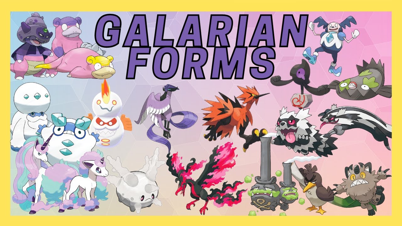 Pokemon Unbound Galarian Forms - Form example download