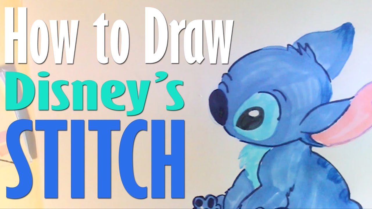 How to Draw Stitch - YouTube