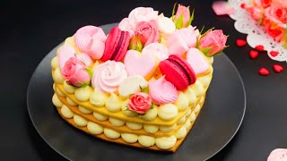 Yummy Cake Recipes | EP 6 | Cookies And Cream Heart Cake | How To Make Heart Cake for Anniversary