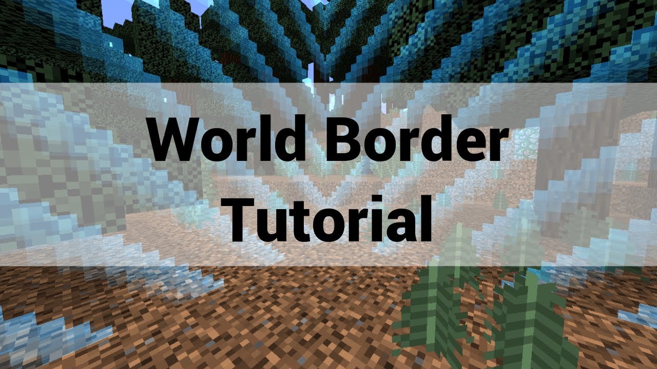 How To Make A Border In Minecraft - Design Talk