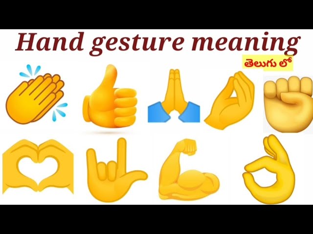 Hand Symbols And Their Meanings