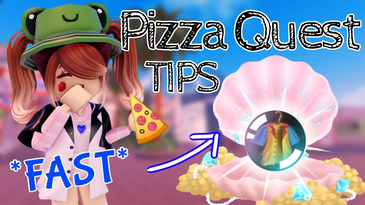 *FAST* Royale high Pizza Quest TIPS! Royale high summer quests - YouTube