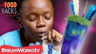 Galaxy Voltron Milkshake + More Voltron Hacks! | FOOD HACKS FOR KIDS