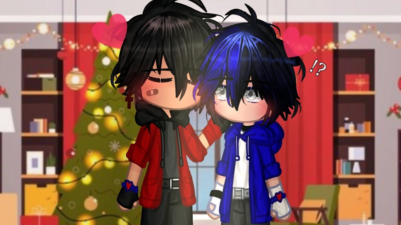 [😘] Kissing Under A Mistletoe🎄//Aphmau Gacha Life 2 Meme// Aaron x Ein💙 ...