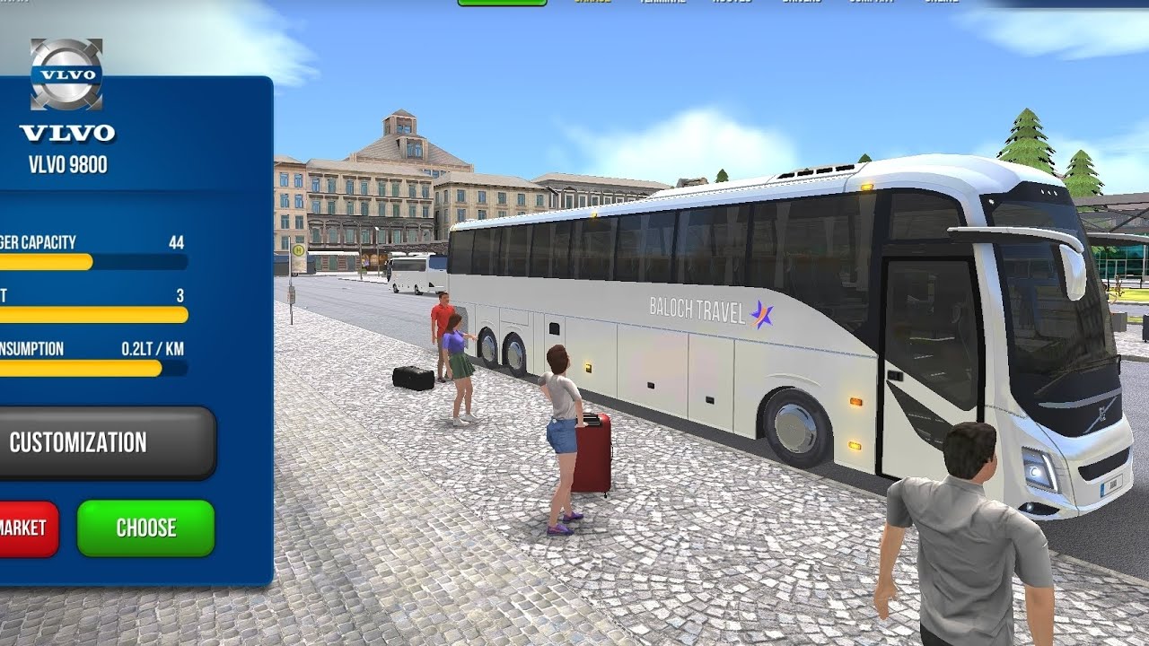 Bus Simulator Ultimate New Bus New Station in Pakistan Map - YouTube