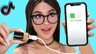 Trying Tik Tok Hacks That ACTUALLY WORK