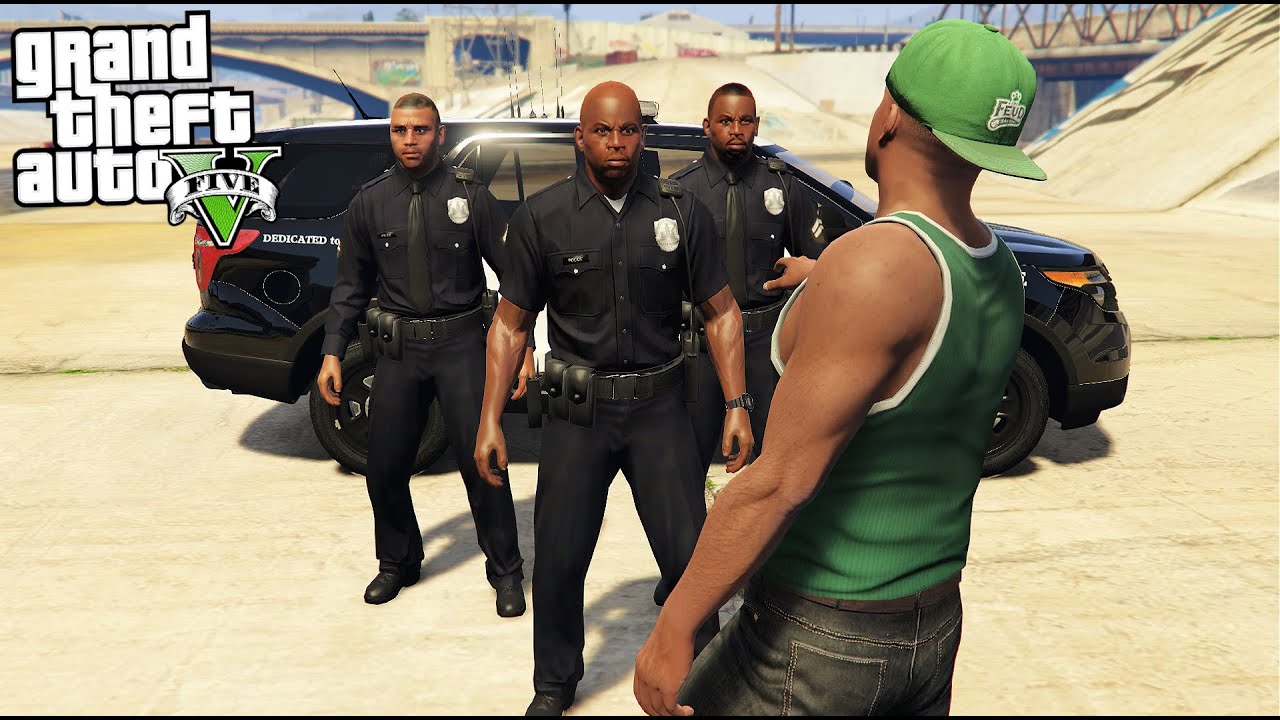 FRANKLIN MEETS UP WITH CROOKED COPS IN GTA 5 (GTA 5 Mods) - YouTube