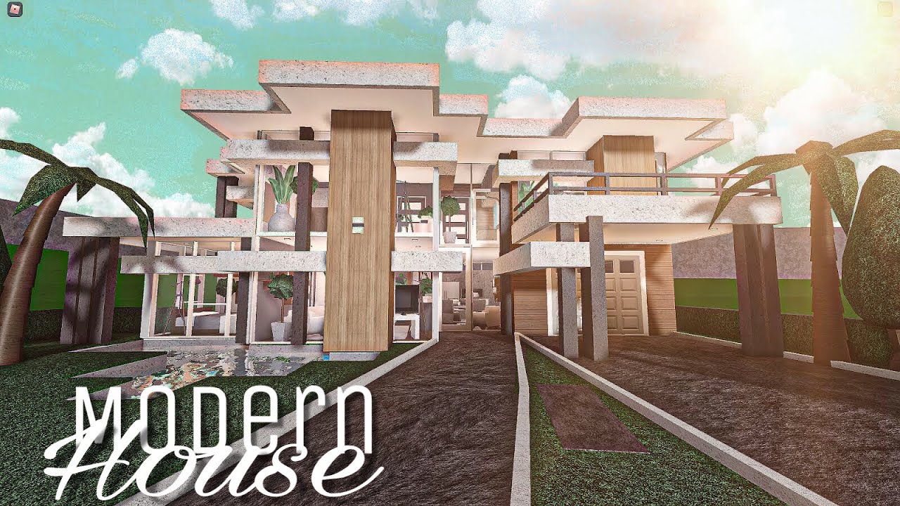 0 Result Images of Roblox Bloxburg Modern House Ideas - PNG Image ...