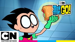 Robins Missing Sandwich Mystery | Teen Titans Go! | @cartoonnetworkuk