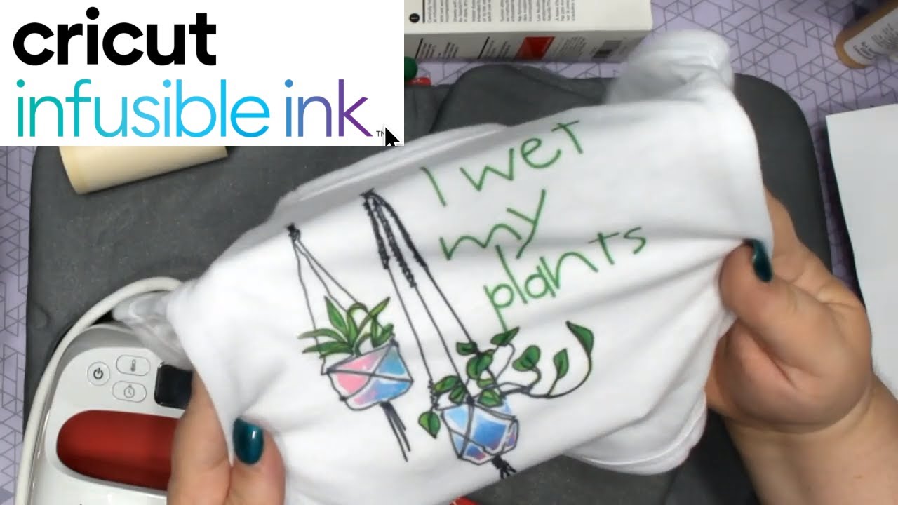 Cricut Infusible Ink Using The Pen Markers And Sheets At The Same