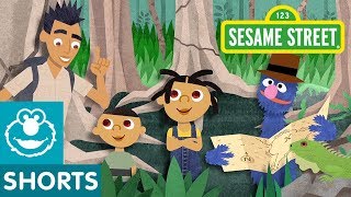 Sesame Street: Grover Searches the Amazonian Rainforest | Story Time Adventures #2