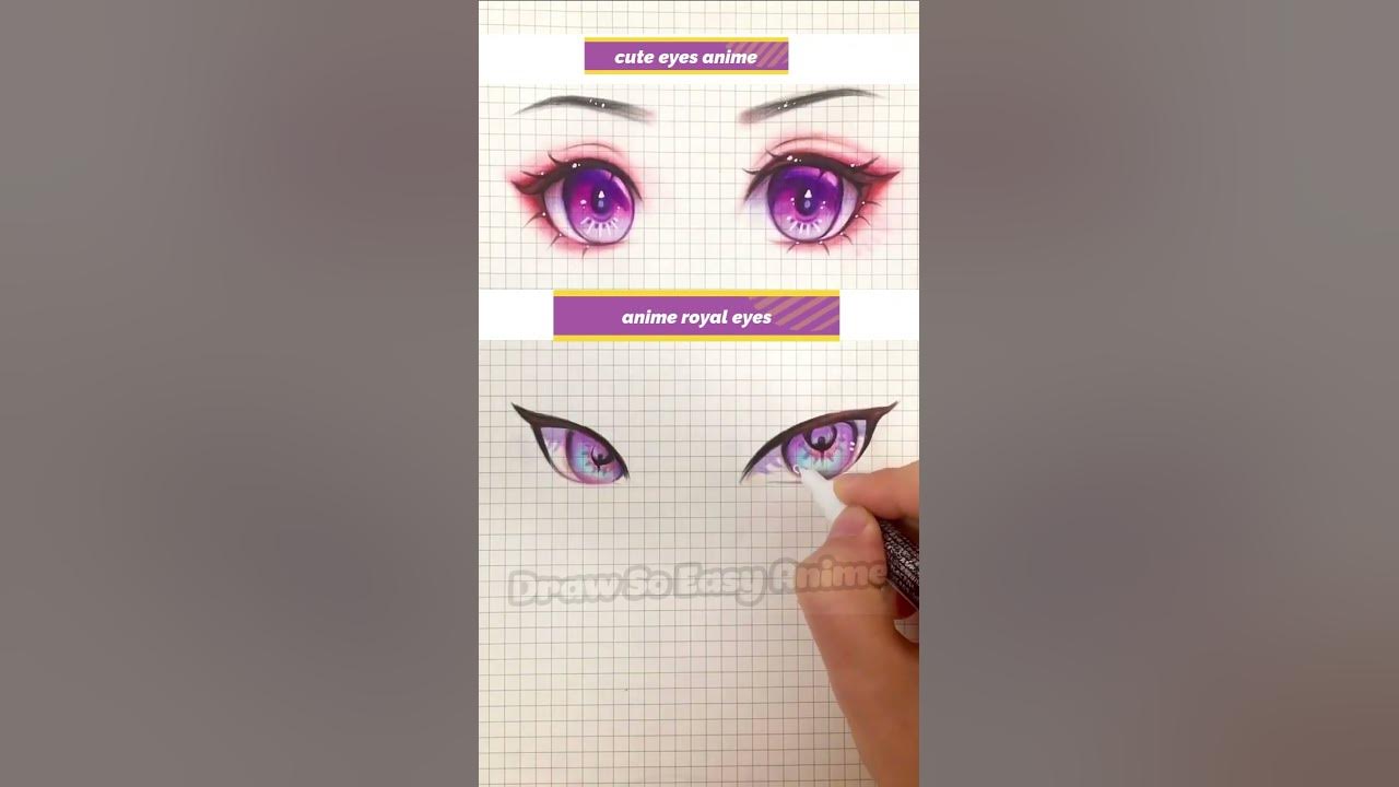 Drawing anime eyes with copic spaint #howtodraw #shorts #fypシ゚ ...