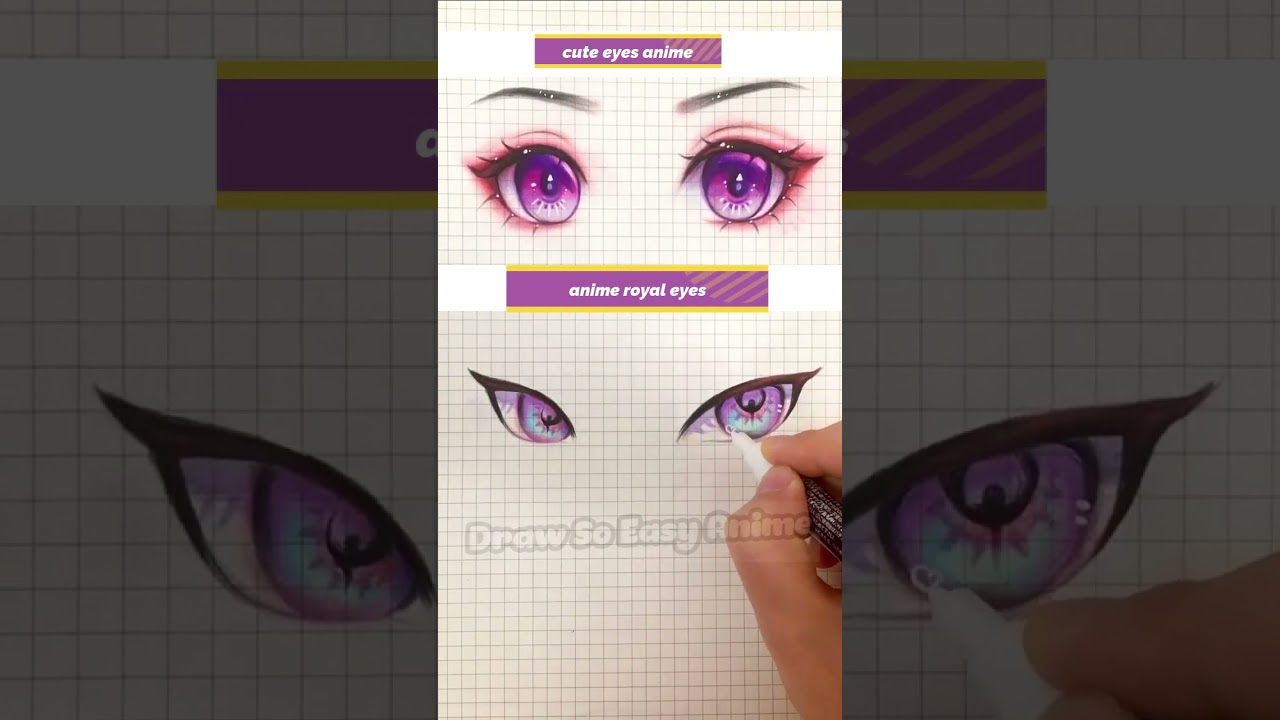 Drawing anime eyes with copic spaint #howtodraw #shorts #fypシ゚ ...