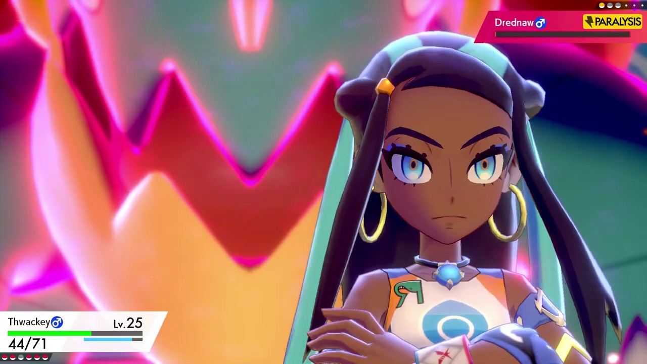 Pokemon Sword - Nessa Battle - YouTube