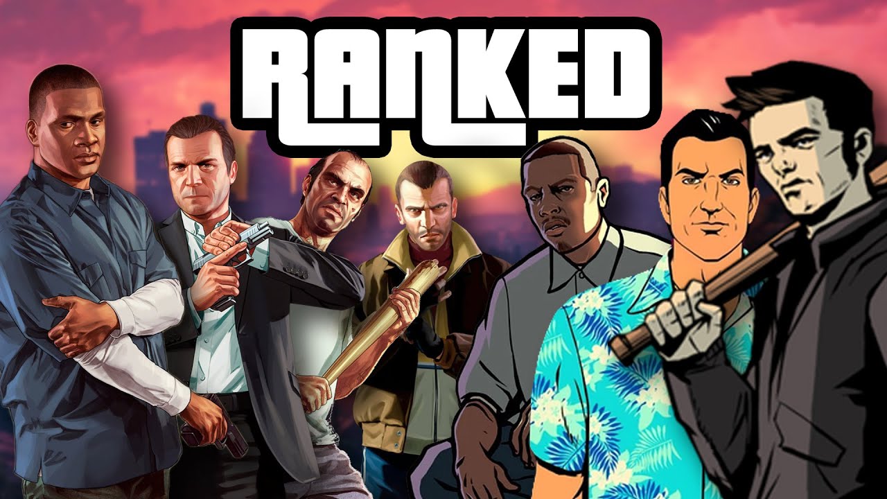 Grand Theft Auto Games RANKED - YouTube