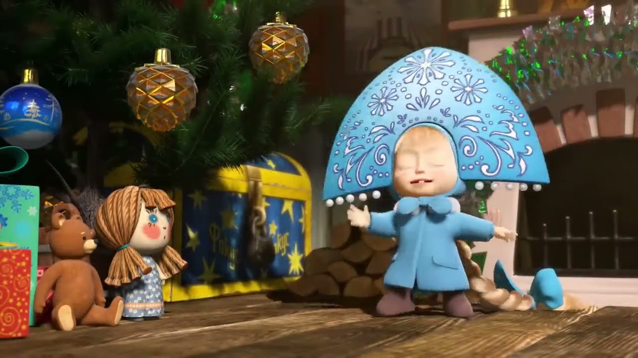 ماشا والدب 👱‍♀️ LIVE STREAM! ⛄ الشتاء قادم Masha and the Bear - YouTube