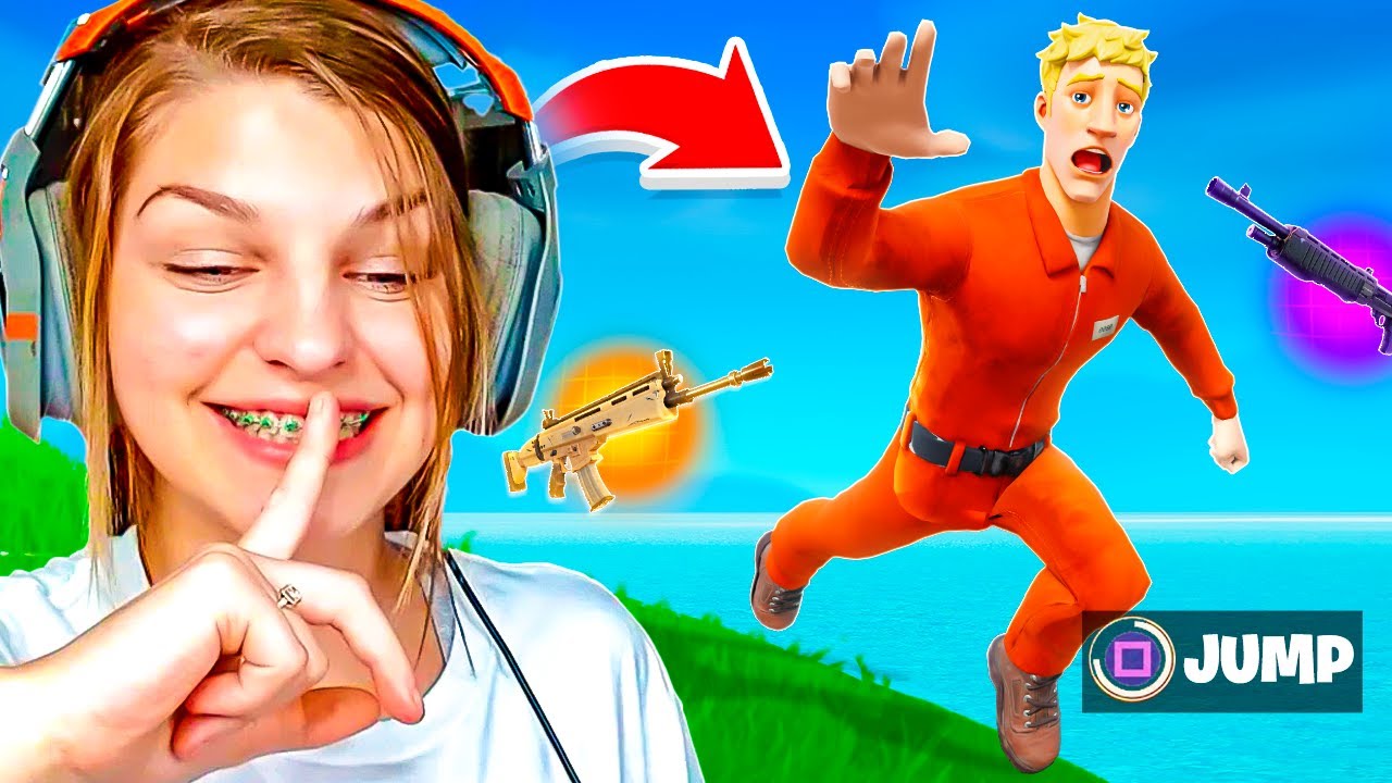 My GIRLFRIEND Controls My Game In Fortnite.. - YouTube