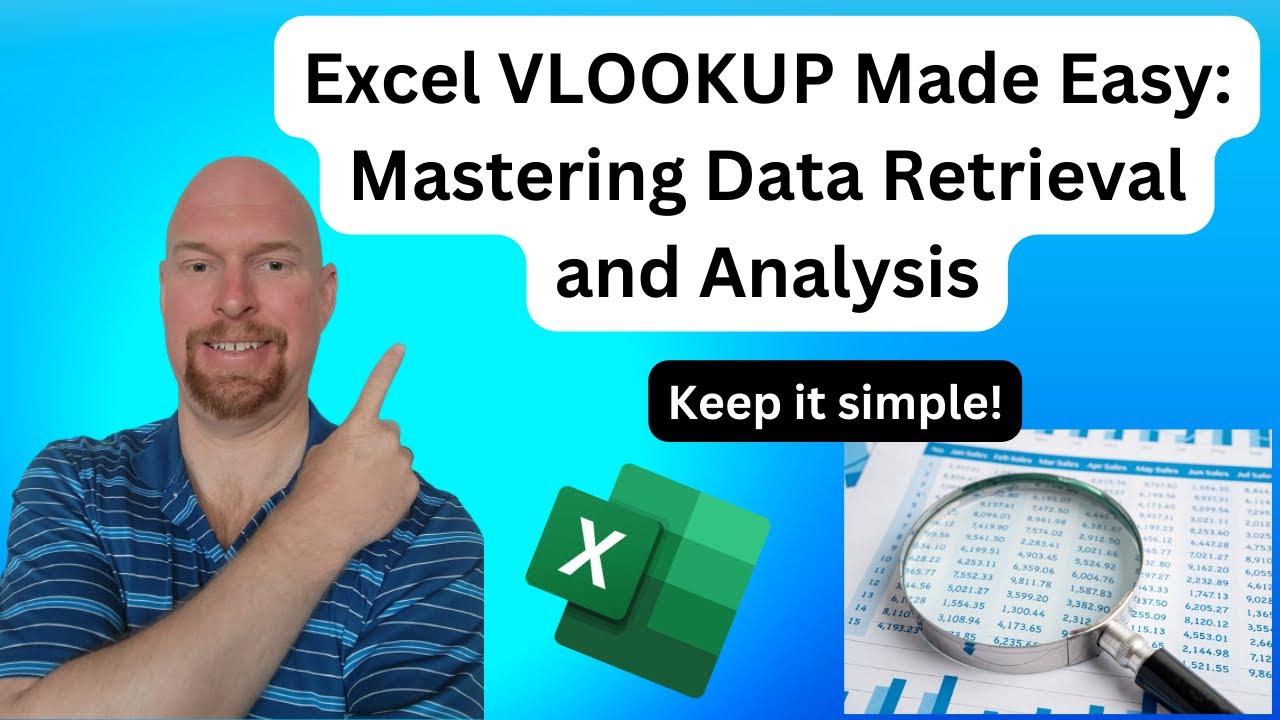 Excel VLOOKUP Made Easy Mastering Data Retrieval and Analysis - YouTube