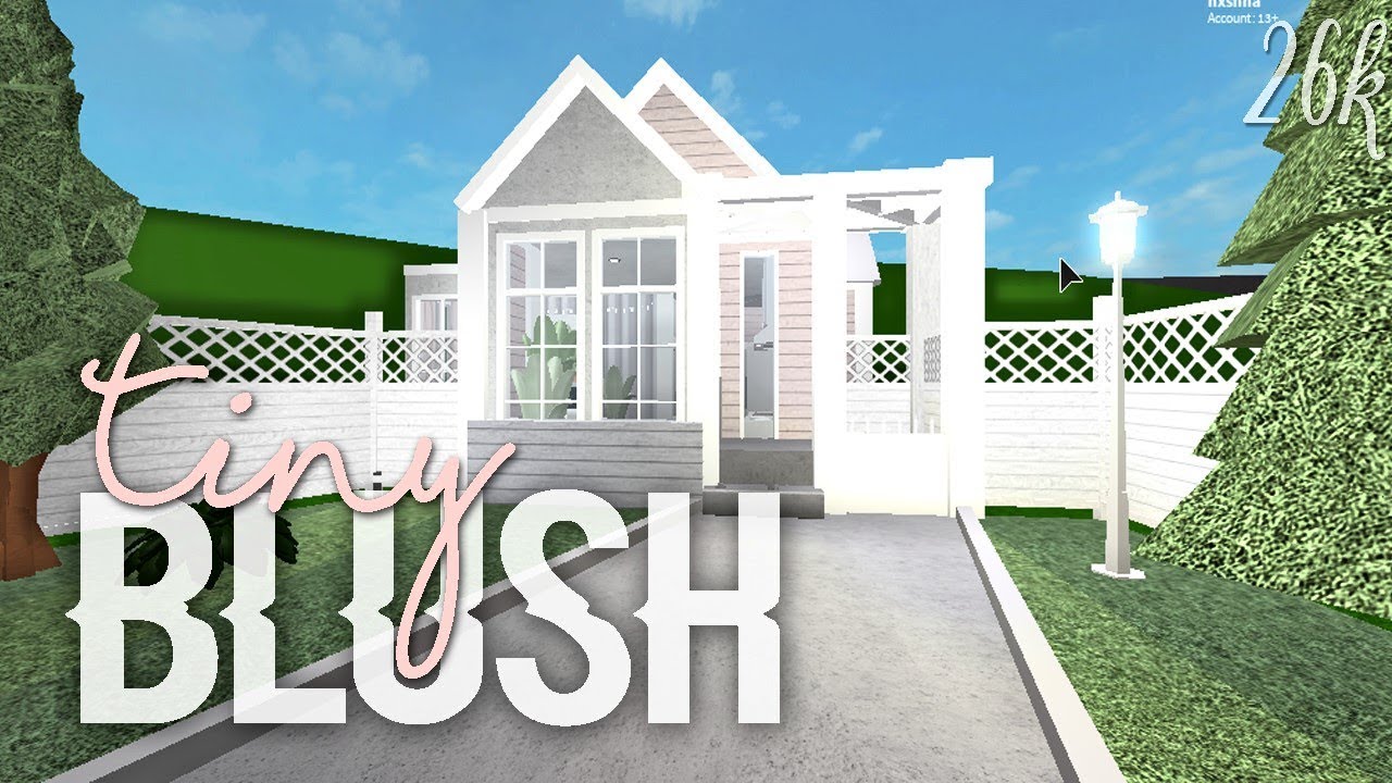 Roblox Bloxburg Mansion Modern Blush House