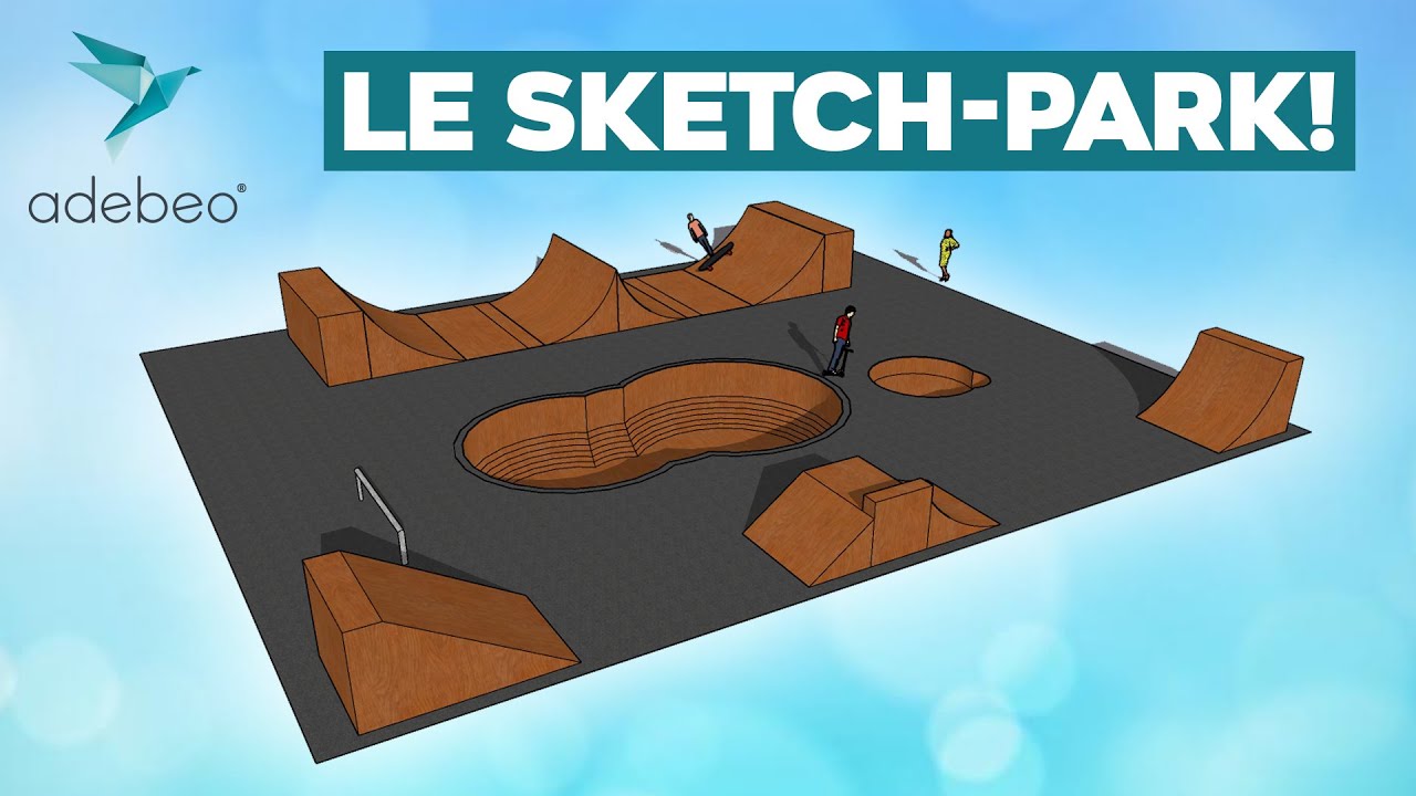 Comment créer un Skate Park sur SketchUp - Tuto débutant ...