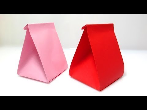 DIY - How To Make Paper Box That Opens And Closes | Paper Gift Box ...