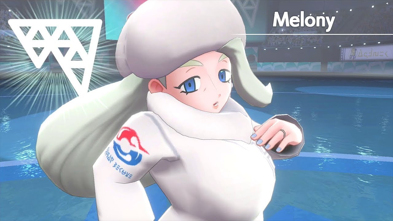 Pokémon Shield - Gym Leader Melony - YouTube