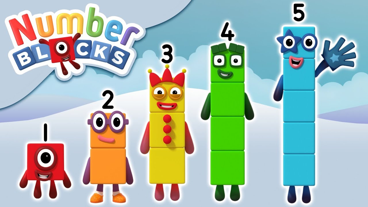 @Numberblocks- Team of 5 | Learn to Count - YouTube