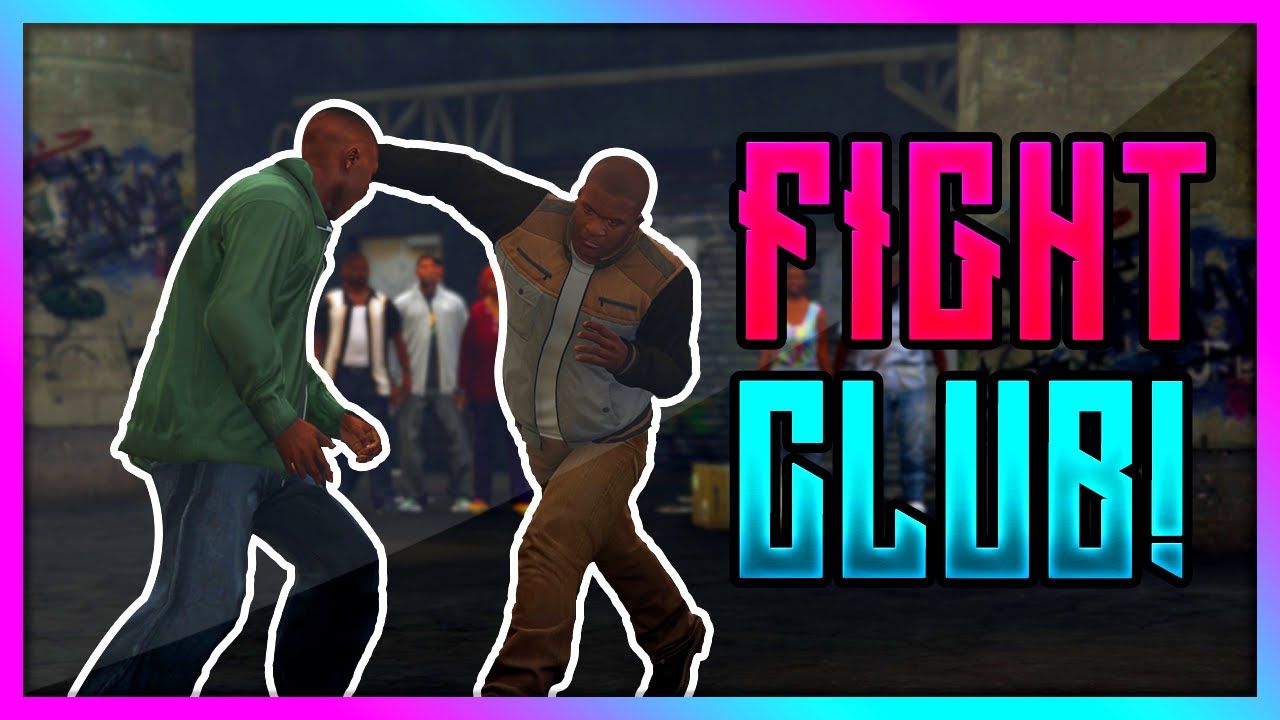 THE FIGHT CLUB! (GTA V Mods) - YouTube