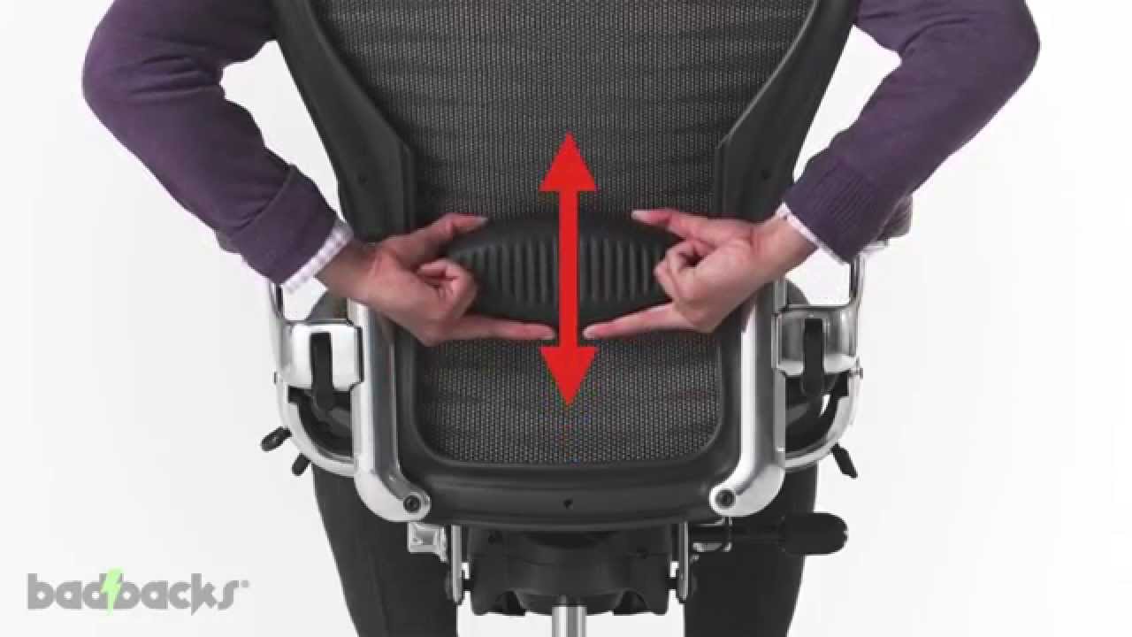 herman miller aeron chair adjusting guide