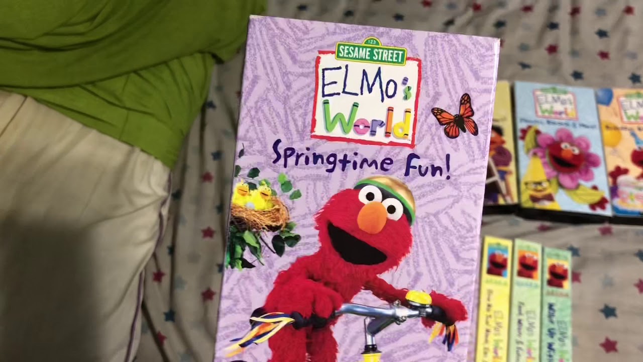 Elmo's World VHS Lot