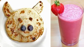 Healthy Breakfast Ideas Fun Food for Kids |  HooplaKidz Recipes