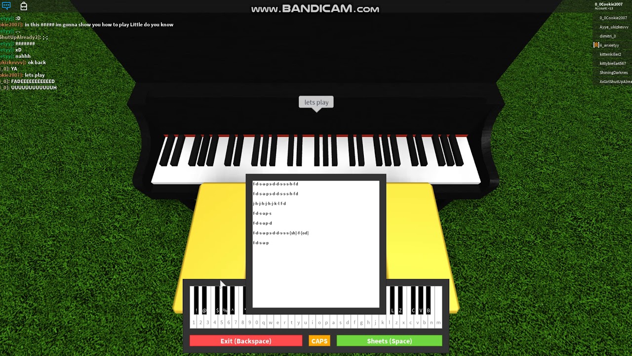 How To Play Little Do You Know Roblox Piano - YouTube