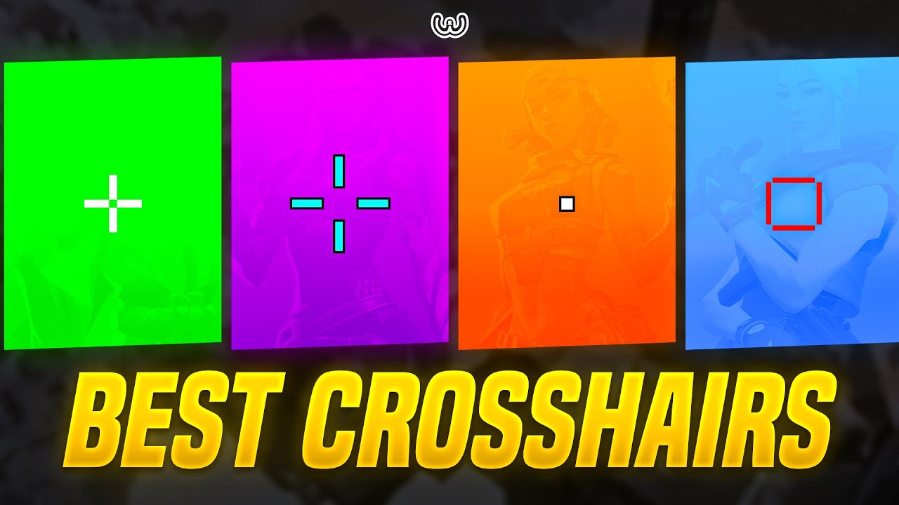 VALORANT CROSSHAIRS YOU NEED TO TRY! // BEST VALORANT CROSSHAIR ...