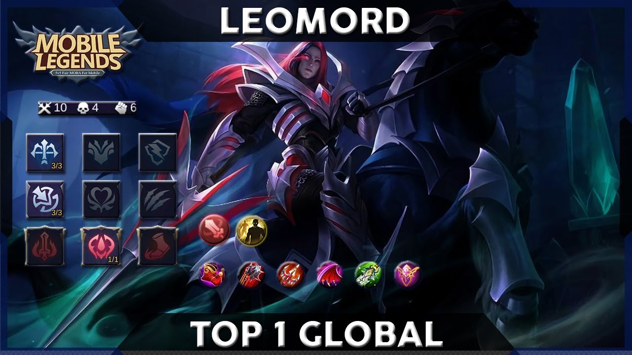 Top 1 Global Leomord | Phantom Knight | Gameplay&Build | Mobile Legends ...