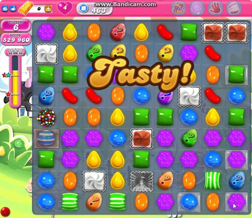 candy crush saga level 463 ★★ - YouTube