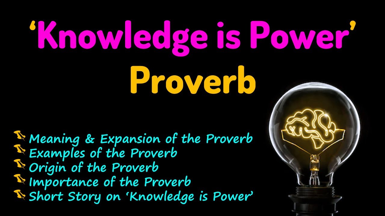 Knowledge Is Power