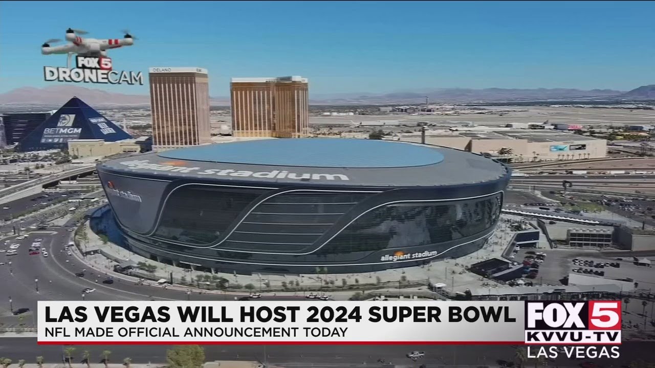 Las Vegas to host 2024 Super Bowl - YouTube