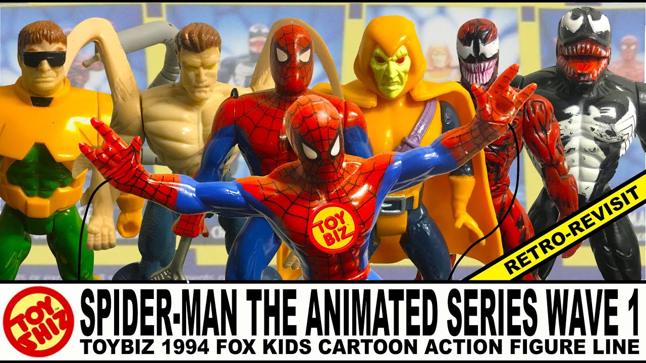 TOYBIZ Spider-Man: The Animated Series Wave 1 - YouTube