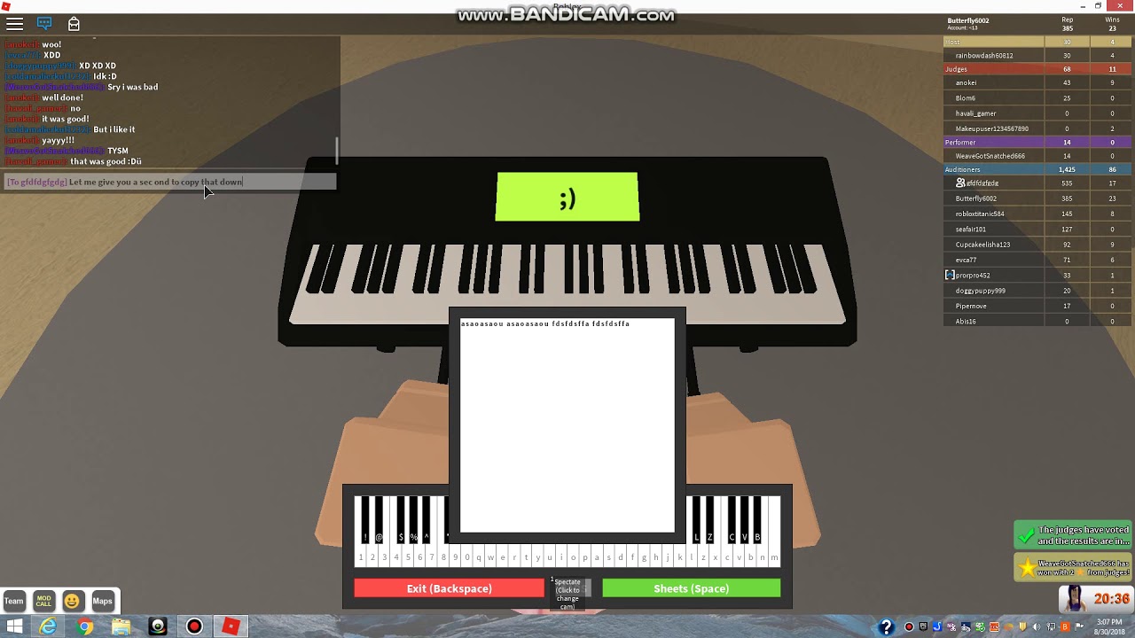 Roblox Roblox Got Talent Heathens Piano Sheet Free Roblox Cheat Guide ...