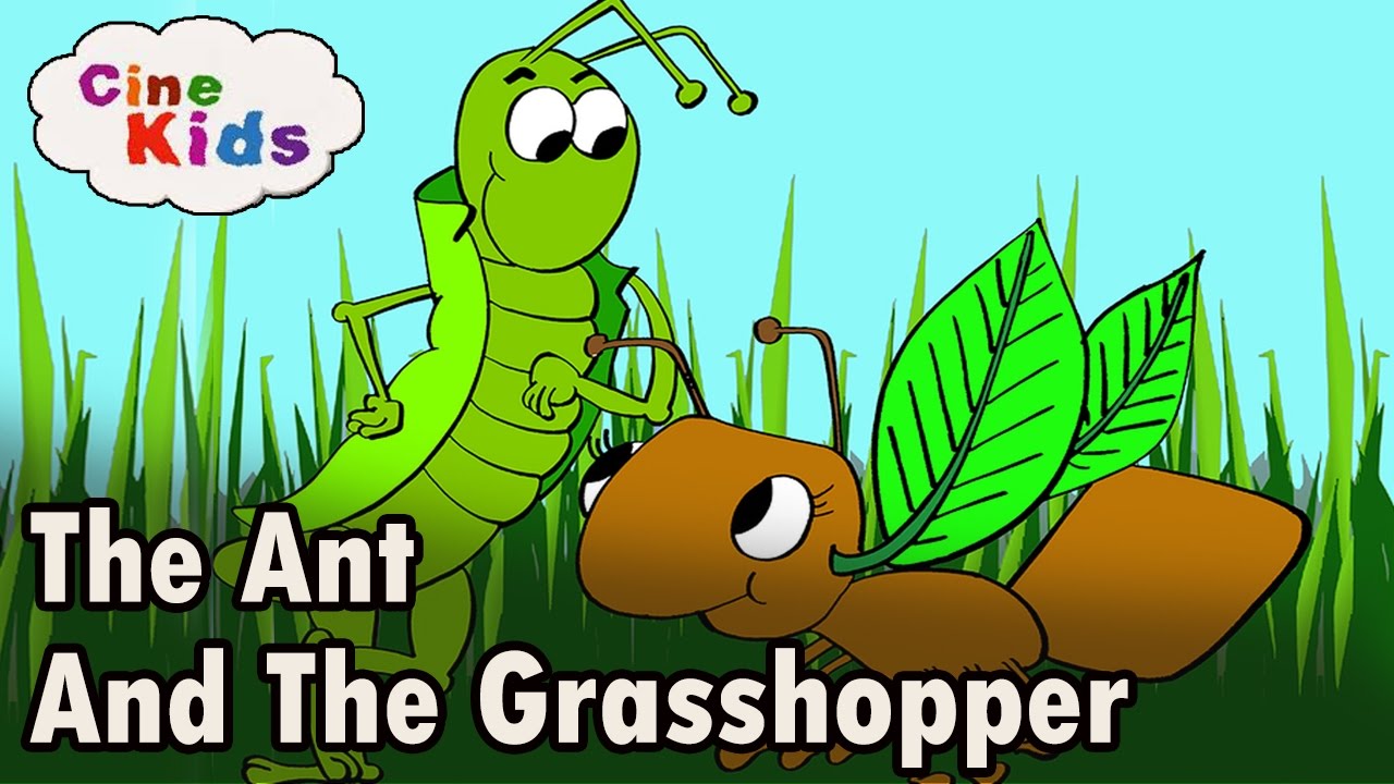 The Ant And The Grasshopper Story For Kids Story Planets | Images and ...