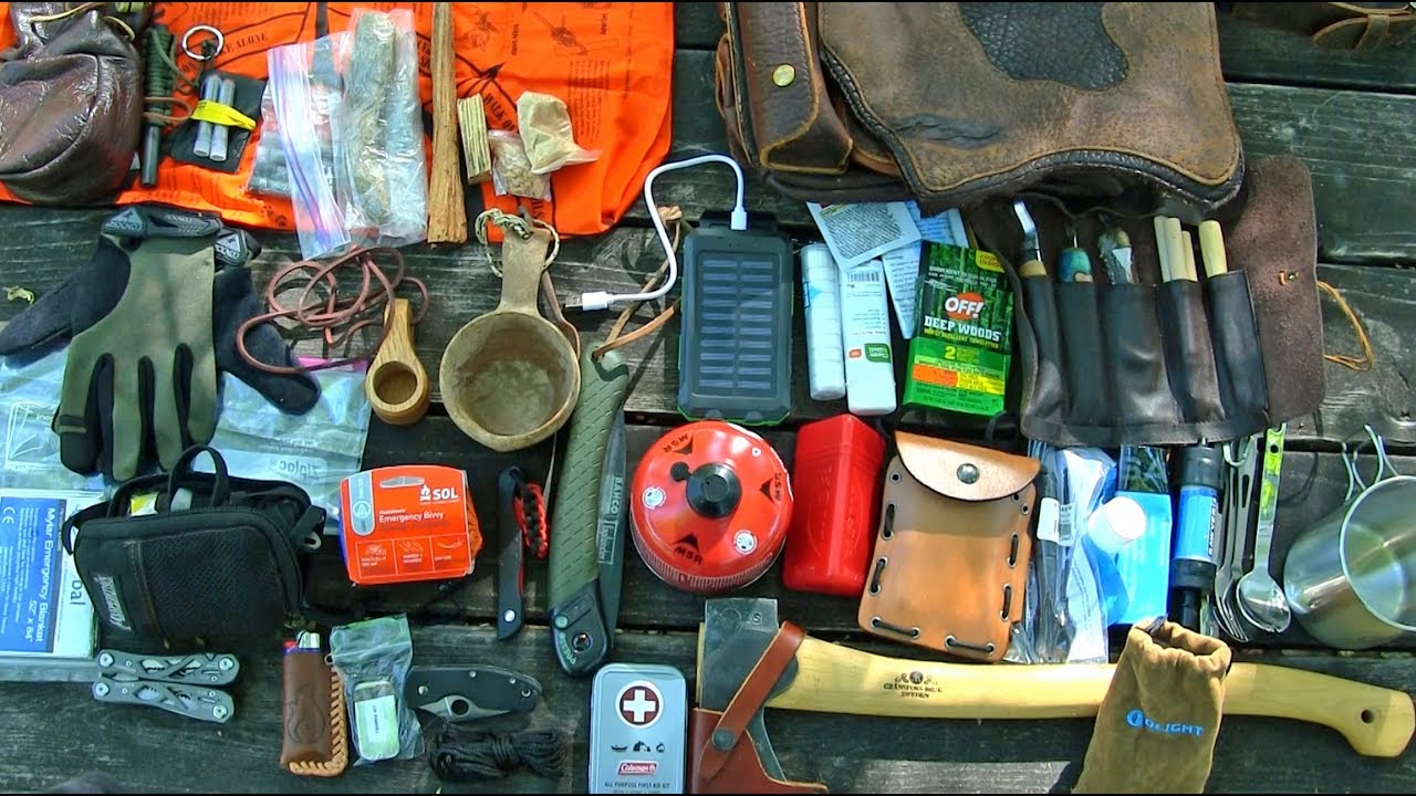 Haversack Bushcraft Camping Full Kit Loadout - YouTube