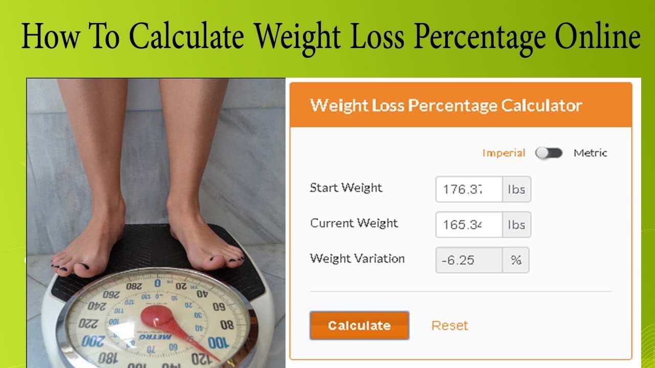 How to Calculate Percent Loss of Weight: A Comprehensive Guide ...